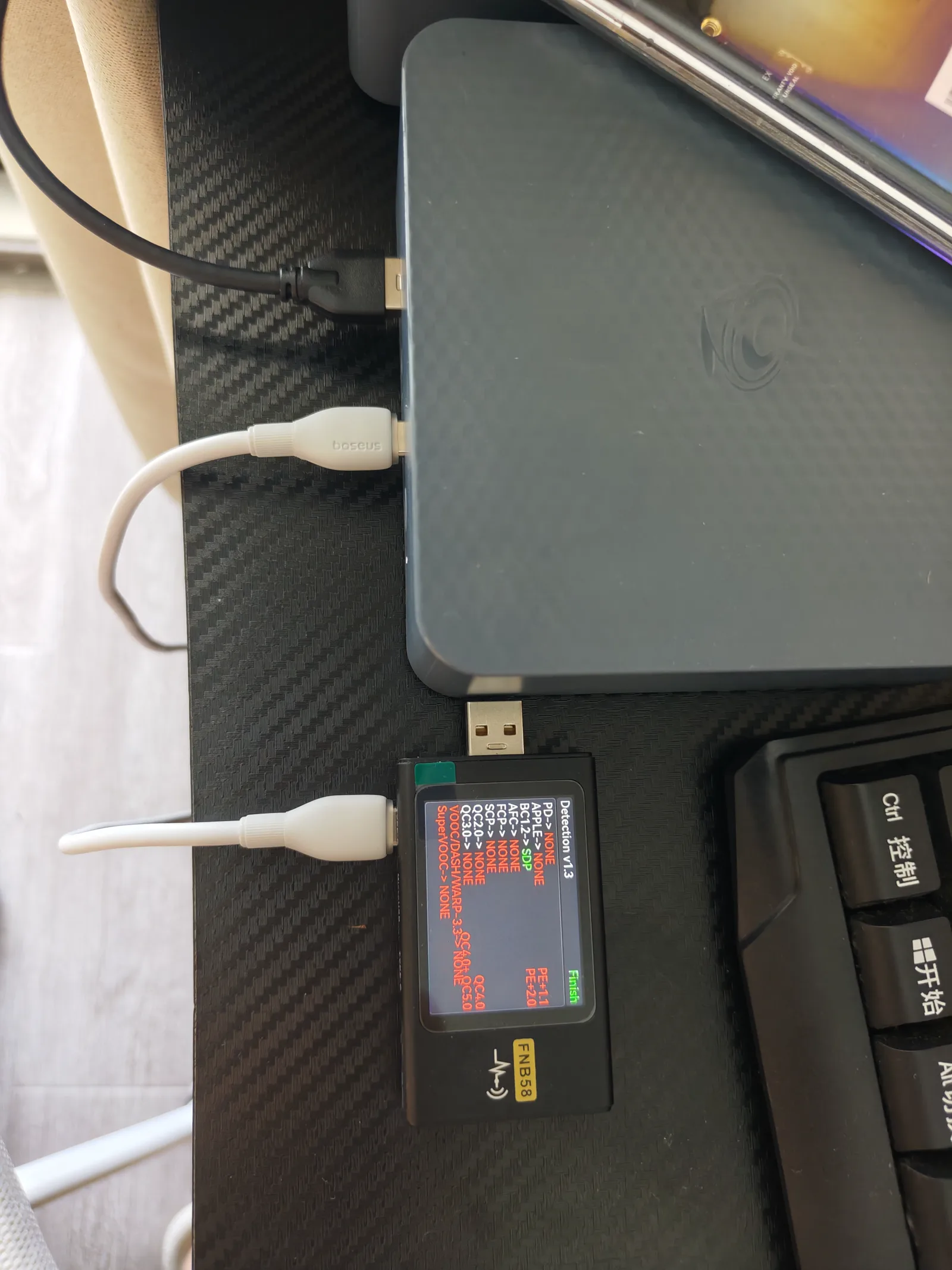 EQi12 power and thermal scene during media and workload testing